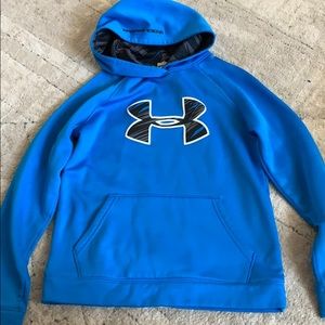 Under armor boys blue sweatshirt